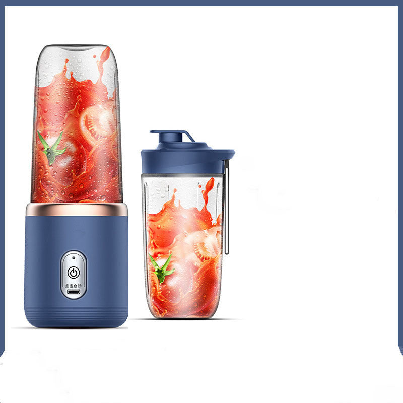 6-blade portable mini juicer, USB charging fruit squeezer, Portable Juicer machine
