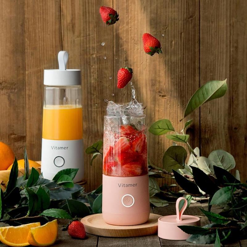 Portable Blender Juicer Electric USB Rechargeable, 350 ml