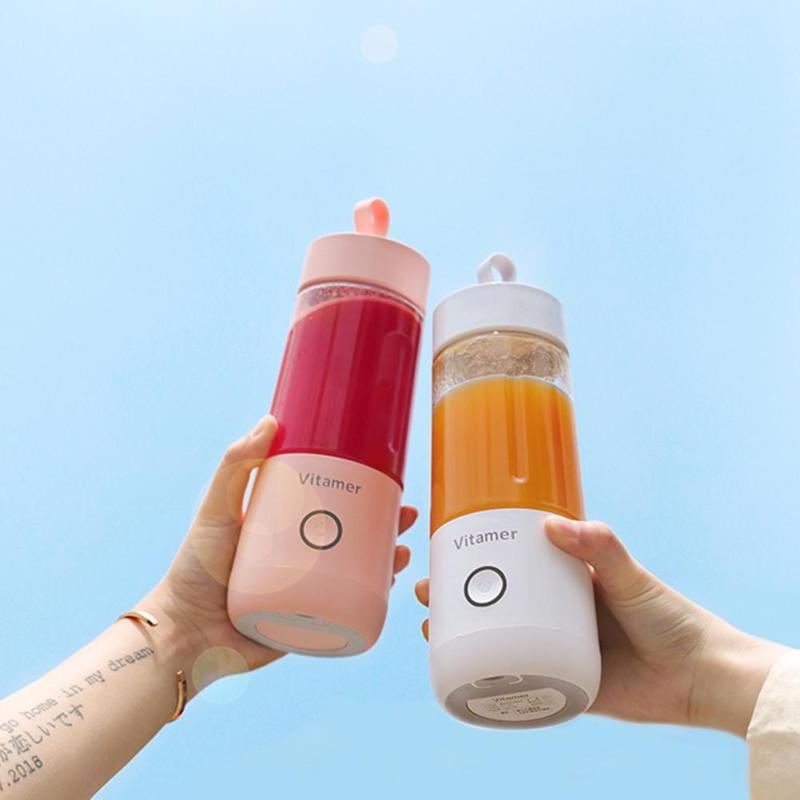 Portable Blender Juicer Electric USB Rechargeable, 350 ml