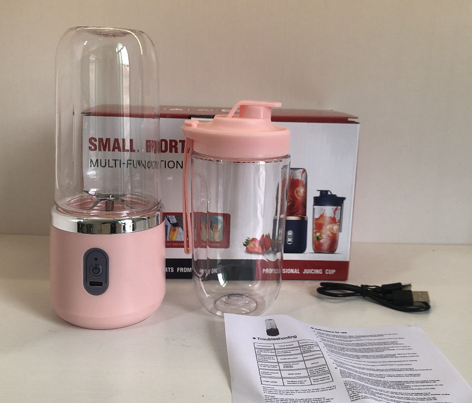6-blade portable mini juicer, USB charging fruit squeezer, Portable Juicer machine