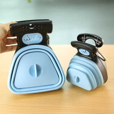 Foldable Pooper Scooper for Dogs with Biodegradable Poop Bags