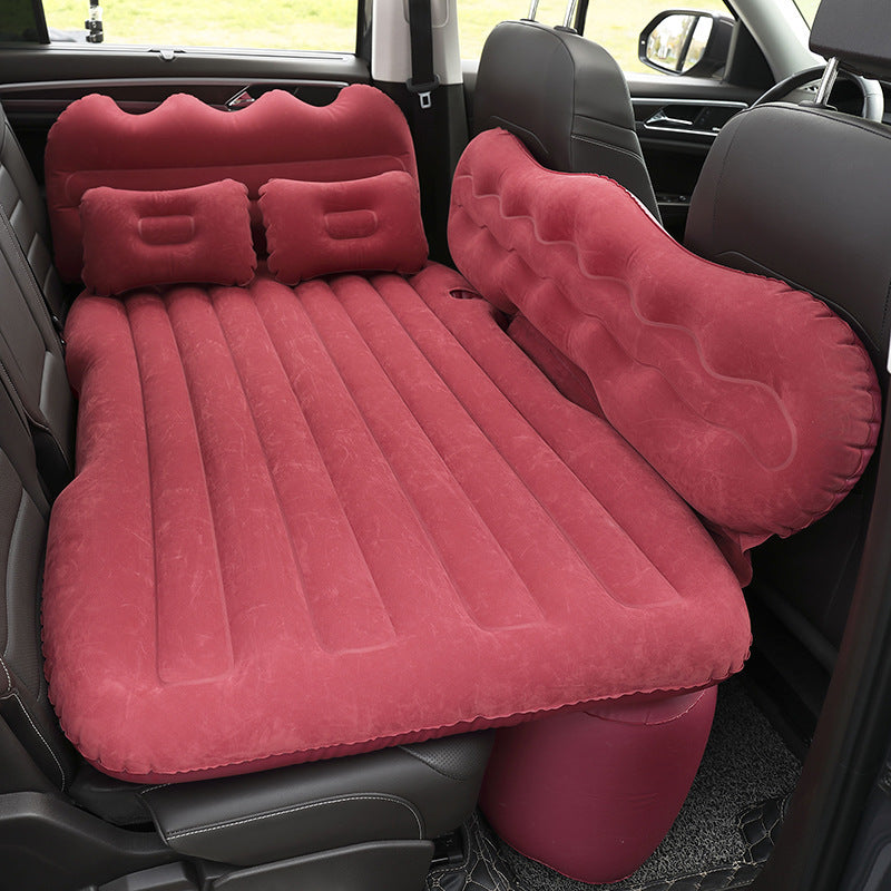 Travel sleeping mat for car, inflatable bed