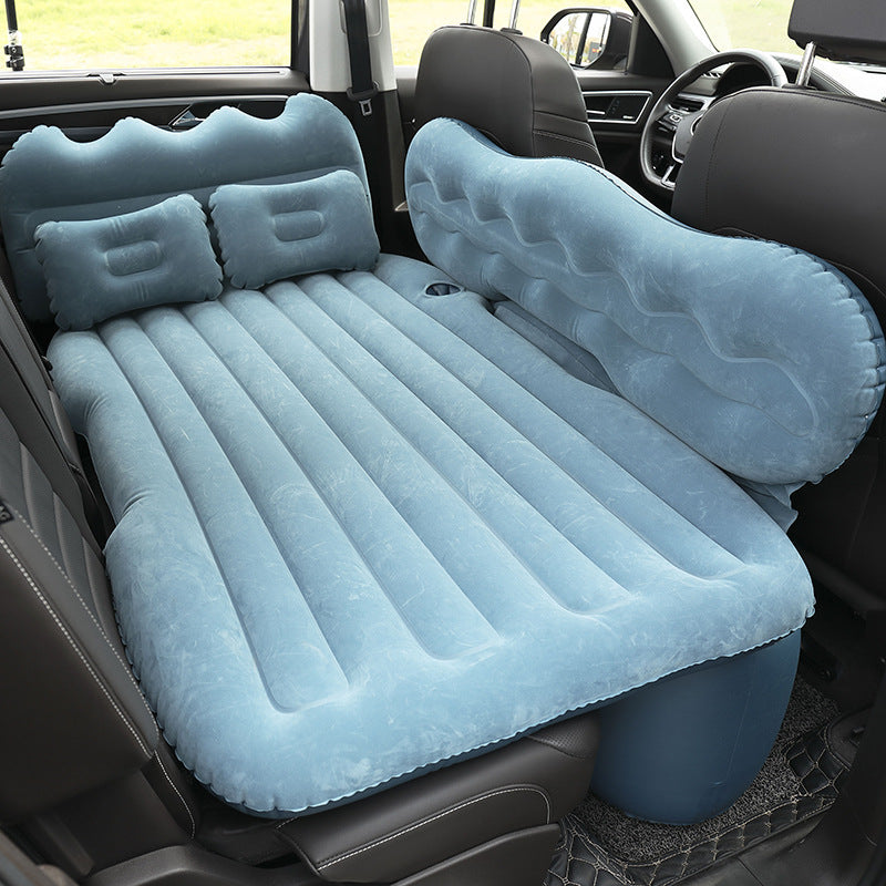 Travel sleeping mat for car, inflatable bed