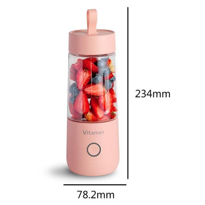 Portable Blender Juicer Electric USB Rechargeable, 350 ml