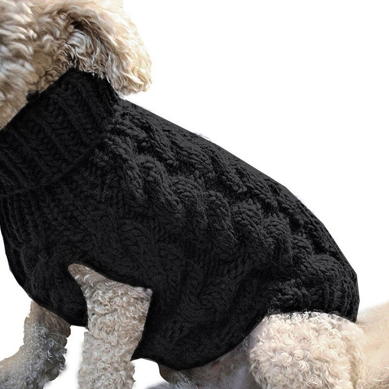 New dog sweater dog clothes, warm winter clothes