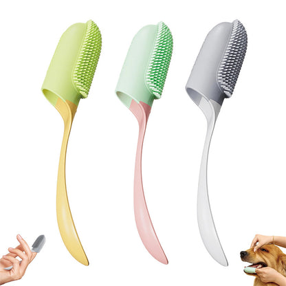 Silicone Dog and Cat Finger Toothbrush