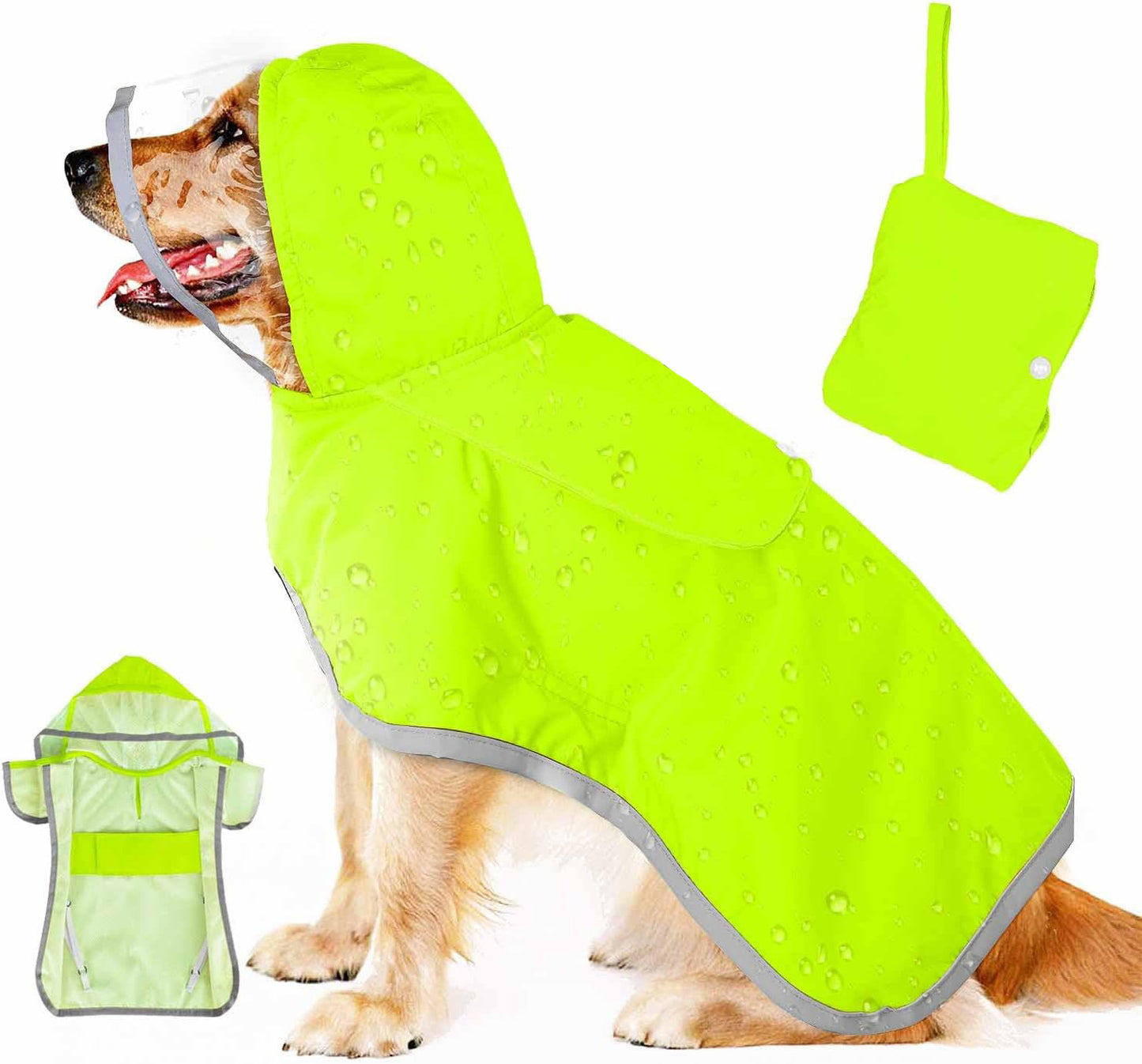 Dog Rain Jacket Waterproof