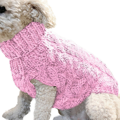 New dog sweater dog clothes, warm winter clothes