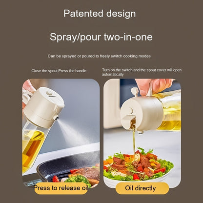 Olive oil sprayer for cooking BBQ 2 in 1, 470 ml