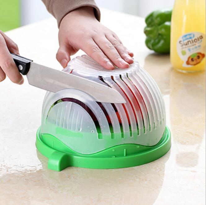 Creative fruit/salad cutter