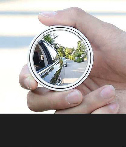 Rotating rearview mirror, blind spot mirror