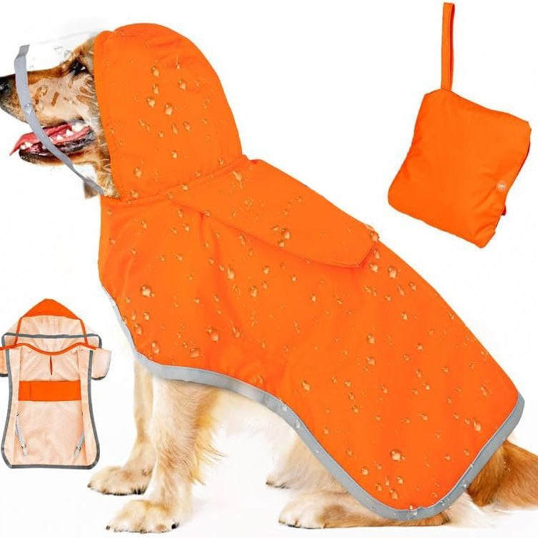 Dog Rain Jacket Waterproof