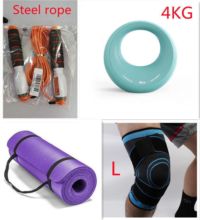 Electronic counting jump rope for fitness training