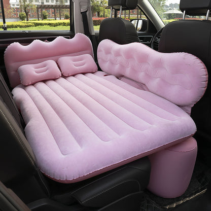 Travel sleeping mat for car, inflatable bed