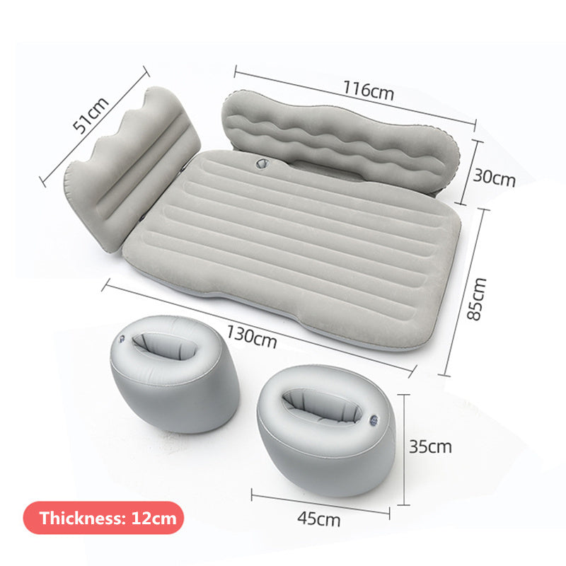 Travel sleeping mat for car, inflatable bed